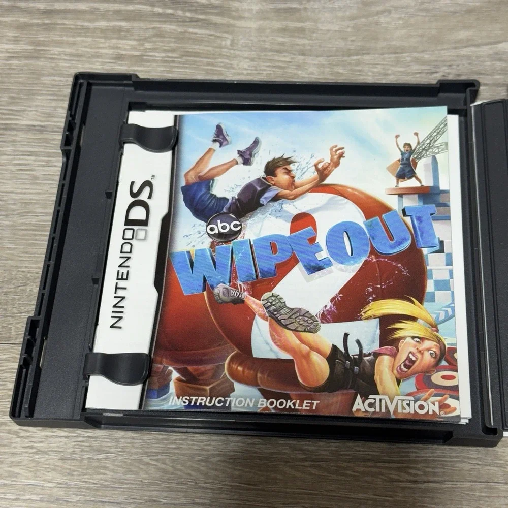 Wipeout 2 Nintendo DS‎ Game, Case And Manual Activision Wipe Out Video Game